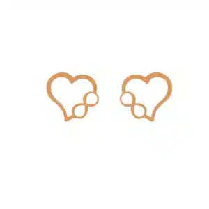 گوشواره قلب بی نهایت