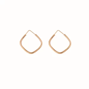 گوشواره حلقه ای مربعی