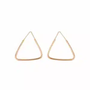 گوشواره حلقه ای مثلثی