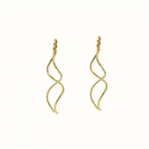 گوشواره بخیه دو طرفه