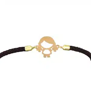 دستبند نخی دختر