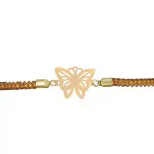 دستبند نخی پروانه