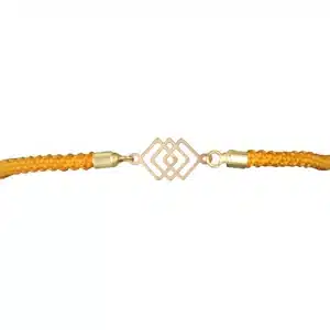 دستبند نخی مکعب