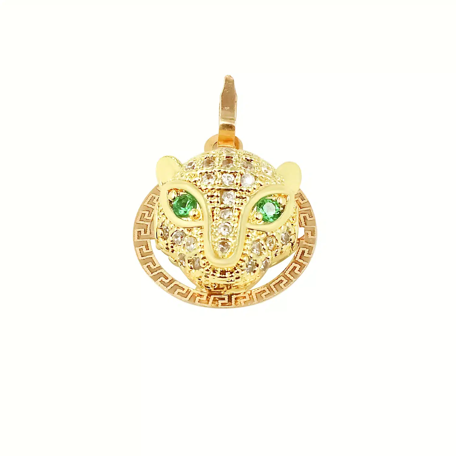 پلاک پنتر سواروسکی طلایی