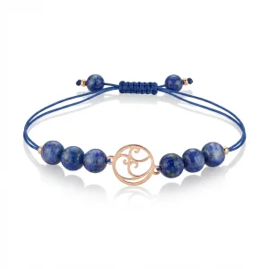 دستبند سنگ و طلا 1201