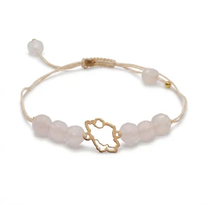 دستبند سنگ و طلا 1228