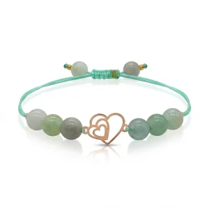 دستبند سنگ و طلا 1217