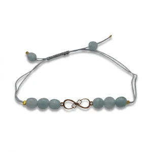 دستبند سنگ و طلا 1219