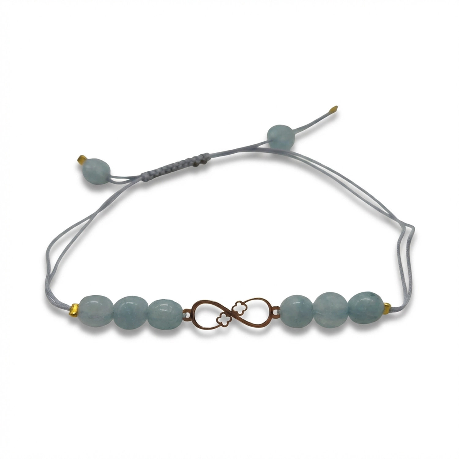 دستبند سنگ و طلا 1214