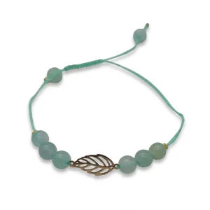 دستبند سنگ و طلا 1227