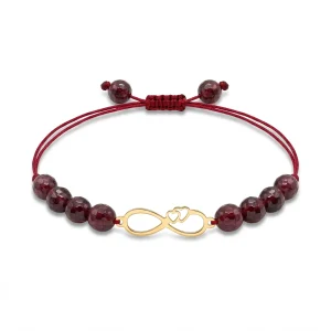 دستبند سنگ و طلا 1223