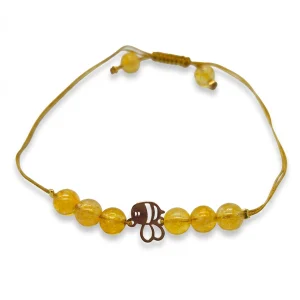 دستبند سنگ و طلا 1195