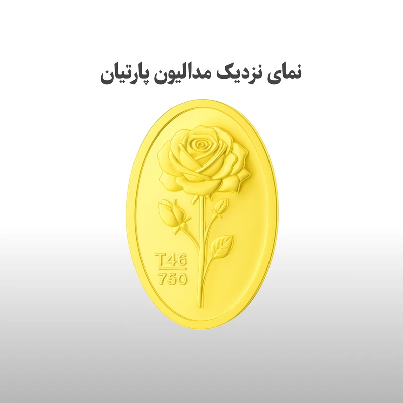 شمش طلا 18 عیار پارتیان 100 سوت - Image 2