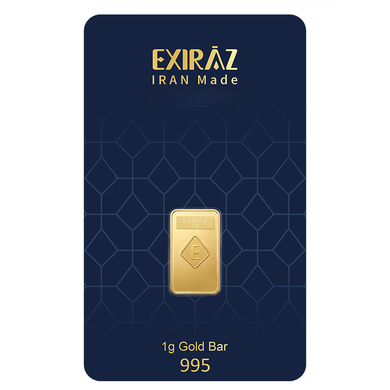 شمش 24 عیار اکسیراز 1 گرم